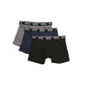 DIESEL BLUE/BLACK MULTI 3pk Sebastion Boxer Briefs
